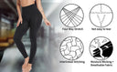 High Waist Anti-Cellulite Compression Leggings for Women