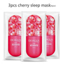 Skin Care Natural Fruit Plant Facial Mask Moisturizing Oil-Control Blueberry Cucumber Pomegranate Fruit Aloe Sheet Face Mask  ourlum.com cherry sleep mask  