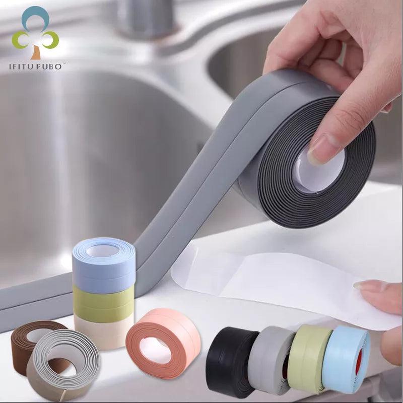 Waterproof Mould Proof Sealing Strip Tape for Bathroom and Kitchen  ourlum.com   