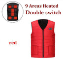 Men Autumn Winter Smart Heating Cotton Vest M-7XL