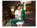 80-180cm Simulation Crocodile Plush Toys Long Pillow Doll