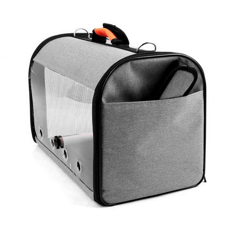 Bird Travel Bag with Perch - Portable Parrot Carrier Cage  ourlum.com   