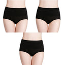 Cotton Blend High Waist Plus Size Briefs Stylish Intimates