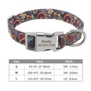 Personalized Nylon Dog Collar with Free Engraving: Stylish & Safe Pet Accessory  ourlum.com 217HPU7 S 