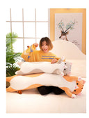 1pc 50-130CM Kawaii Long Animal Cat Plush Toys Pillows