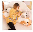 1pc 50-130CM Kawaii Long Animal Cat Plush Toys Pillows