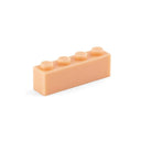 50PCS DIY Thick Building Blocks Bricks for Creative Educational Play  ourlum.com Flesh-colored 50pcs  