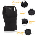 Men's Slimming Body Shaper Corset Vest Shirt Compression