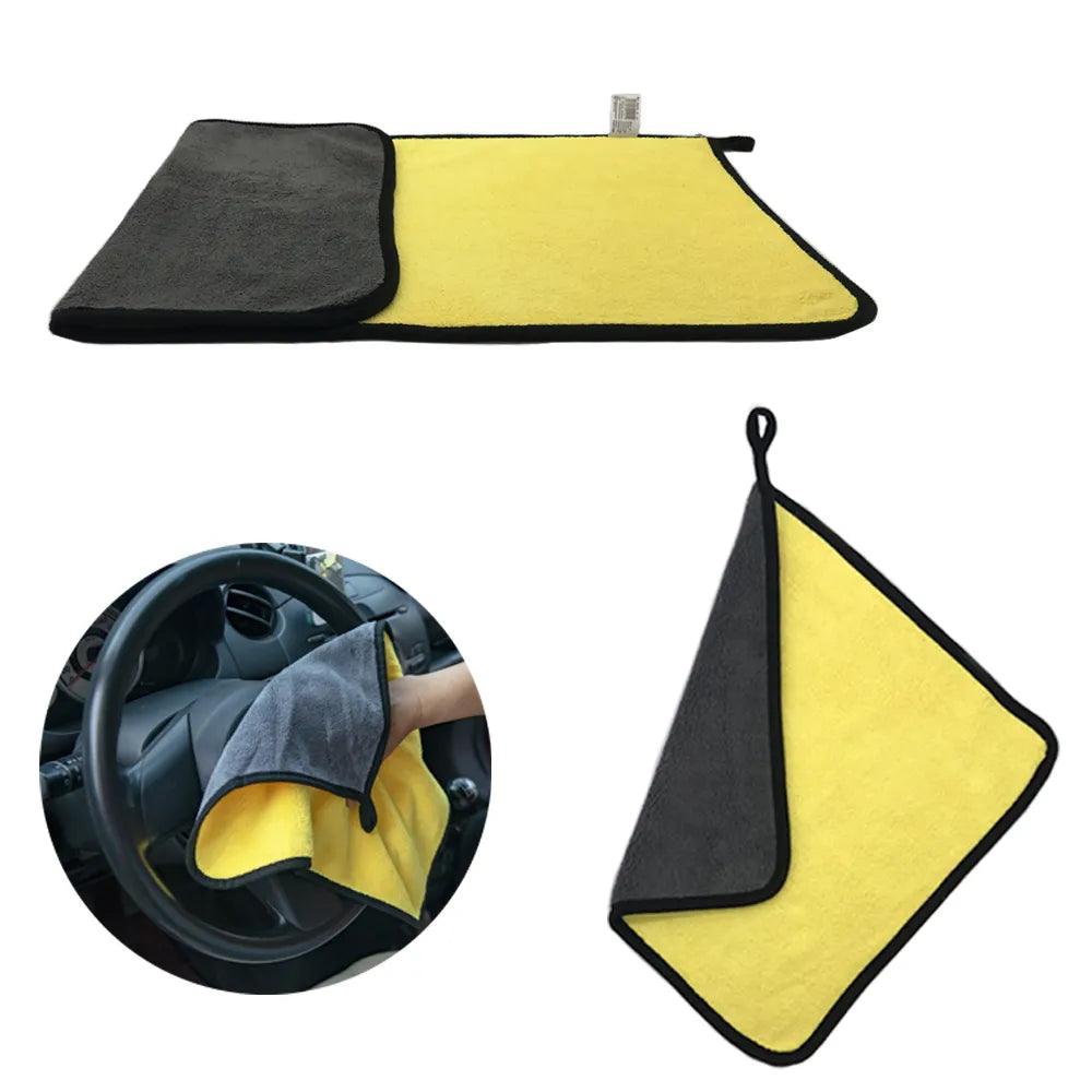 Ultimate Microfiber Cleaning Towel for Car Detailing and Household Cleaning  ourlum.com   