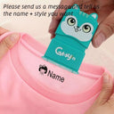 Personalized Cartoon Name Stamp Set for Kids - Waterproof & Non-Fading  ourlum.com Note your name  