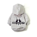 Winter Cotton Dog Hoodies: Stylish & Warm Pet Clothing for French Bulldogs  ourlum.com Green S 