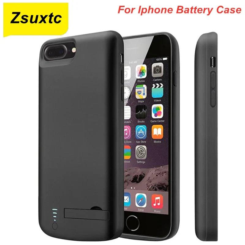 10000Mah Battery Case For iphone 15 14 Plus 13 Mini 12 11 Pro Max X XS XR XS Max 6 6S 7 8 Plus Battery Charger Case Power Bank  ourlum.com For Iphone 12 Pro  