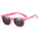 YouthFlex Polarized Sunglasses for Kids-Flexible Silicone Frame-UV400 Protection-Fashionable Shades-Eyewear for Boys and Girls  ourlum.com pink pink  