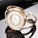 Gold Bracelet Watch: Elegant Timepiece with Bangle Style