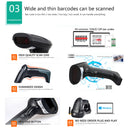 L8BL Bluetooth 2D Barcode Scanner & S8 QR PDF417 Handheld