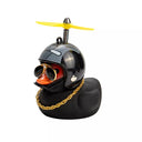 Duck Helmet Bike Car Ornament Fun Yellow Duck Accessory