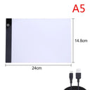 Diamond Painting Light Pad for Art and Crafts: Portable Tracing Board with Adjustable LED Light  ourlum.com A5  