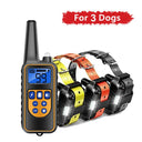 Electric Dog Training Collar with Remote Control: Waterproof Rechargeable Bark Control & Behavior Correction  ourlum.com For 3 dogs 1 US Plug United State