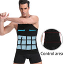 Men Slimming Body Shaper Waist Trainer Cincher Vest for Tummy Control