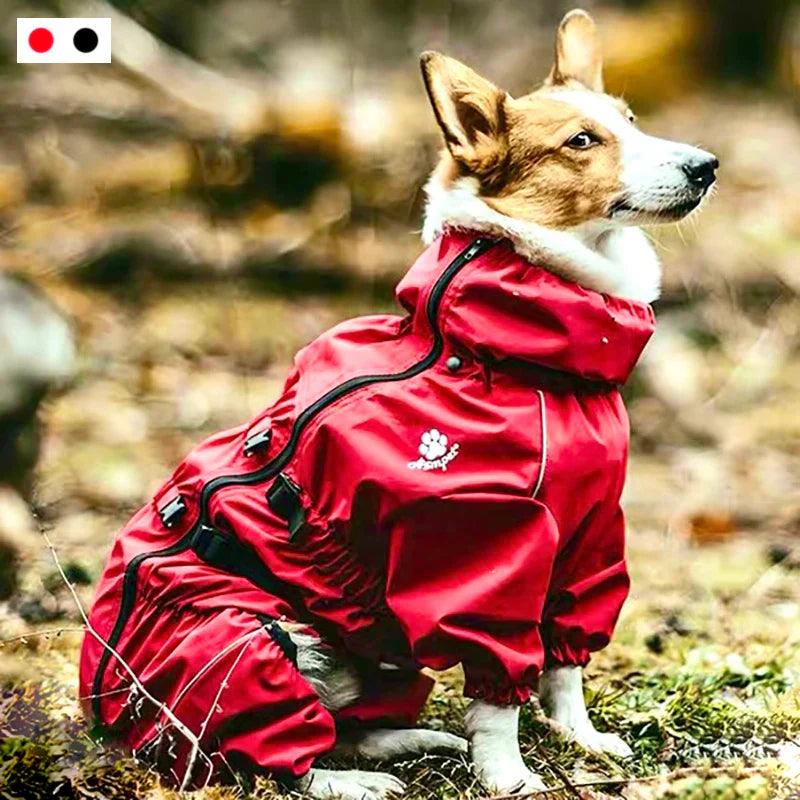 Waterproof Dog Winter Coat with Reflective Raincoat: Keep Your Pet Warm & Stylish  ourlum.com   