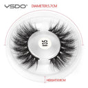 YSDO Wholesale False Lashes 4/10/20/30/50/100 Pairs 3D Mink Lashes Natural Soft Fluffy Eyelashes Volume Makeup Faux Cils In Bulk