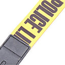 Adjustable Guitar Strap Yellow Electric Bass Strap PU Leather End Strap Belt Musical Instruments Guitar Accessories