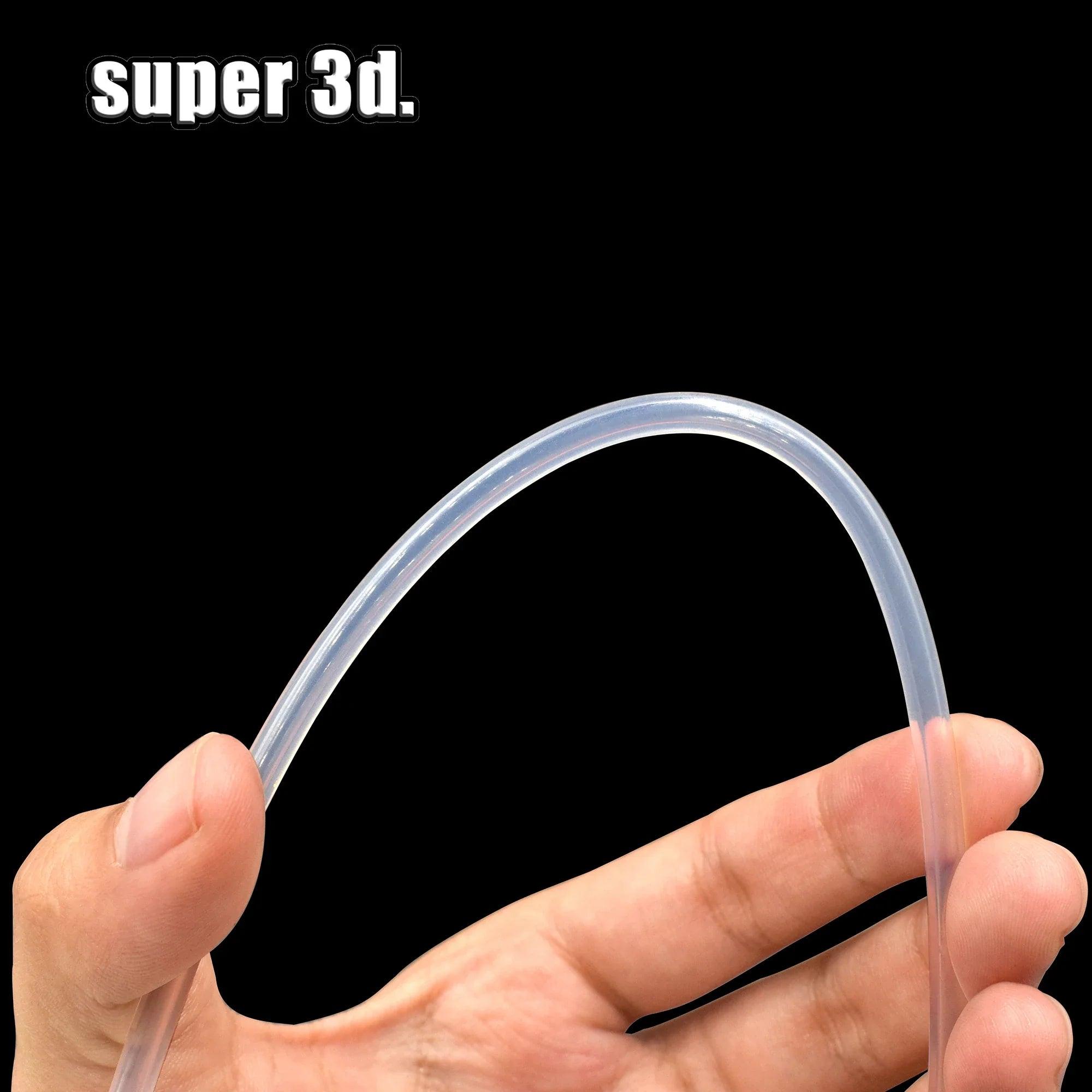 Transparent Teflon PTFE Tube for 3D Printer Bowden Extruder: Upgrade Your Hotend  ourlum.com   