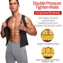 Men's Sauna Vest for Fat Burning - Slimming Waist Trainer