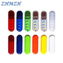 ZHMZH 3LEDs 1.5W Reading Lamps USB Night Lights Mini Book Light Portable U Disk LED Lamp Power Bank Powered 12 colors  ourlum.com   