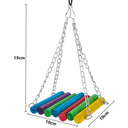 Parrot Swing & Chew Toys Set: Safe Fun Easy Install Playtime