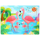 Wooden Cartoon Animal 3D Puzzle for Kids: Educational Toy for Children  ourlum.com 8-swan  