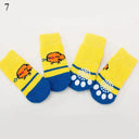 Cozy Anti-Slip Dog Socks for Small-Medium Paws Warmth