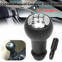 5 Speed Gear Shift Knob Lever for Peugeot Citroen Vehicles - Luxury Car Accessory  ourlum.com   