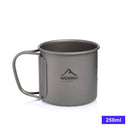 Titanium Camping Mug - Lightweight Outdoor Travel Cup