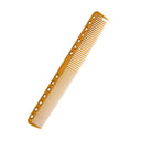 7 Colors Professional Hair Combs Barber Hairdressing Hair Cutting Brush Anti-static Tangle Pro Salon Hair Care Styling Tool  ourlum.com Transparent yellow CN 