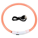 NICEYARD LED Dog Collar: Night Safety Flashing Lights  ourlum.com Orange  