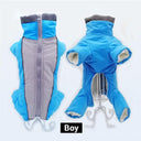 Winter Warm Waterproof Reflective Dog Jumpsuit for Small Dogs