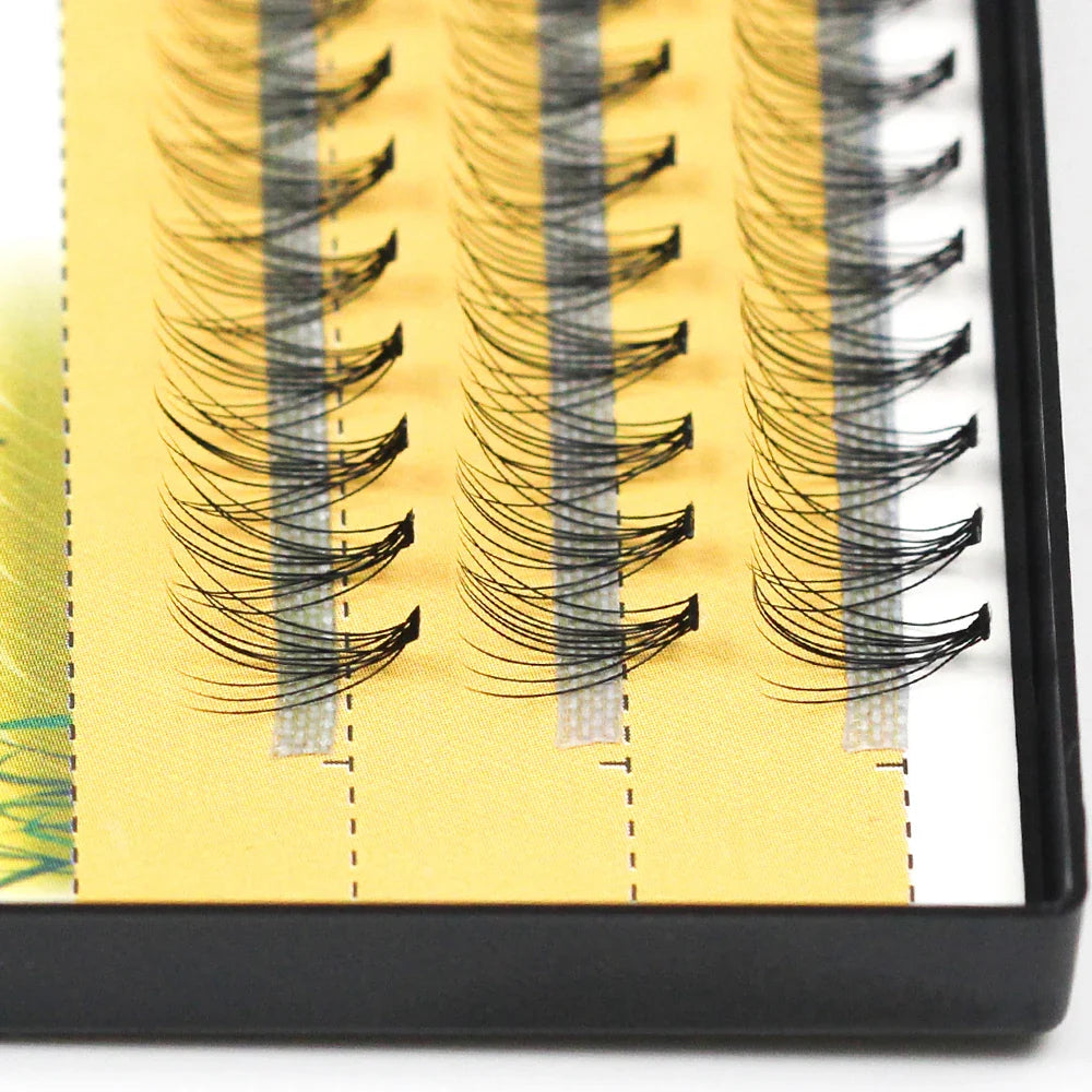 Grafting World 10D Natural Eyelash Extensions Mink Black Fake False Eyelashes Curl Natural Eye Grafting Individual Lashes  ourlum.com   