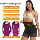 High Waist Lace Body Shaper Shorts Tummy Control Slimming