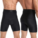 Men's High Waist Body Shaper Boxer Briefs for Tummy Control