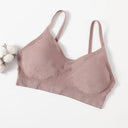 Sleek Seamless Push-Up Tube Top Bra for Women - Comfort and Style Combo  Our Lum Pad beanpaste L 