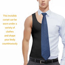 Men's Compression Shapewear Shirt for Gynecomastia Tank Top