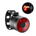 Waterproof Portable Mini Bike Lamp White Front Light Red Taillight