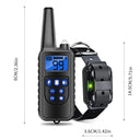 Dog Training Collar Remote Control Shock Vibration Sound Anti Bark Rechargeable  ourlum.com   