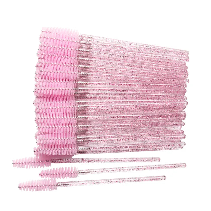 Crystal Diamond Eyebrow Brush Set: Enhance Beauty Effortlessly