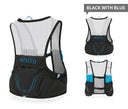 Ultra-Lightweight Hydration Vest Backpack for Running Biking and Hiking 2.5L Capacity by INOXTO