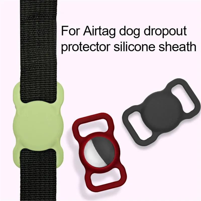 Apple AirTag Silicone Case: Colorful Luminous Pet Finder Cover  ourlum.com   