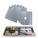 Gas Stove Protector Covers - Non-Stick Burner Liners 27x27 cm