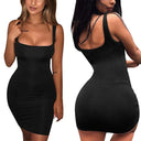 Summer Chic Backless Bodycon Dress Trendy Club Outfit