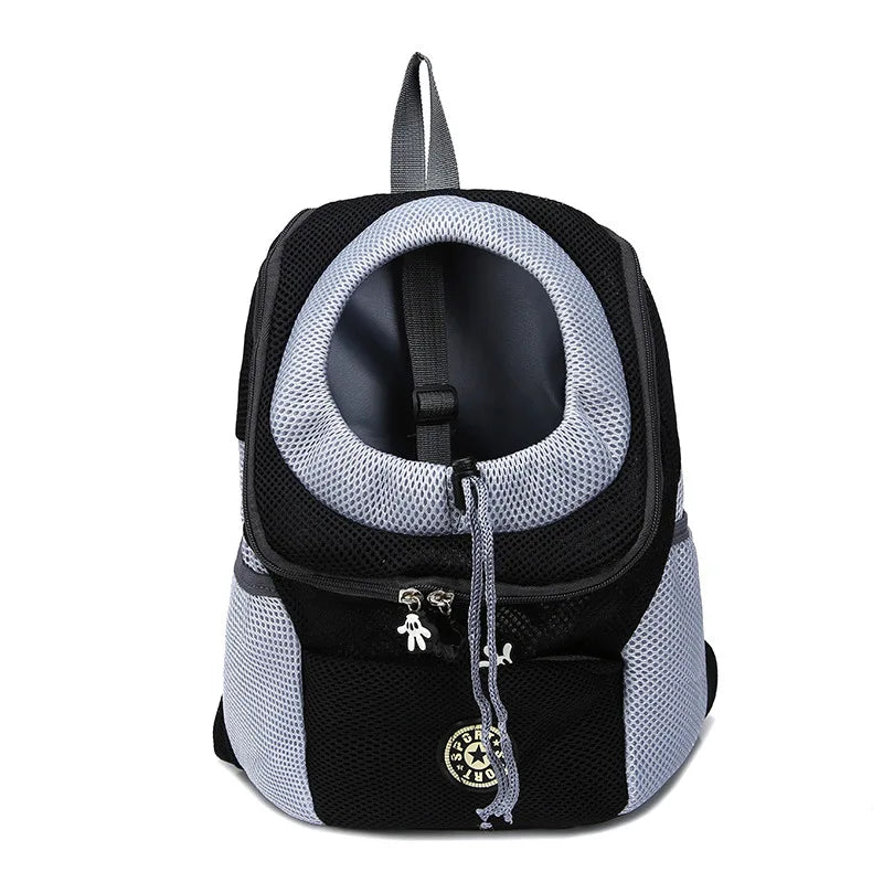 Double Shoulder Pet Carrier Backpack: Unleash Adventures with Comfort & Style  ourlum.com 1 30x34x16 cm 